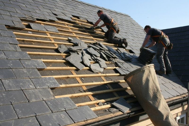 Slate Shingles Repair detail